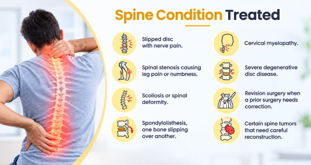 What Conditions Does a Spine Surgeon Treat