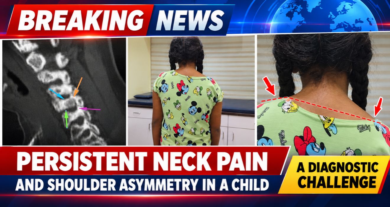Persistent Neck Pain and Shoulder Asymmetry in a Child: A Diagnostic Challenge